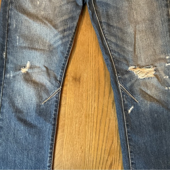 Hidden Jeans Patch Pocket Straight Leg Women’s Size 24 EUC - Picture 4 of 14